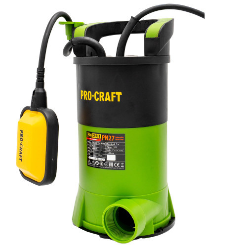 Pompa submersibila monoetajata 750W in carcasa din plastic PROCRAFT PN27